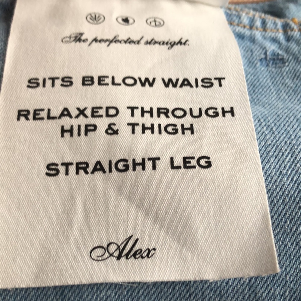 RAG&BONE (33) Alex High-Rise Straight - Picture 3 of 14